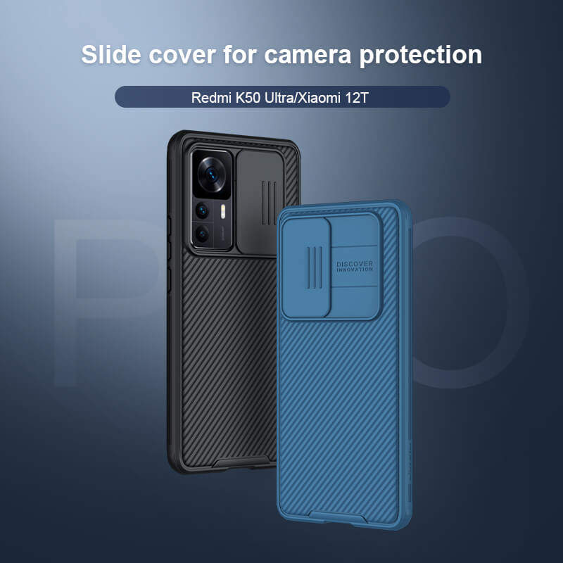 کاور گوشی  شیائومی 12T / Redmi K50 Ultra نیلکین مدل CamShield Pro   - Nillkin CamShield Pro Cover For Xiaomi 12T / Redmi K50 Ultra